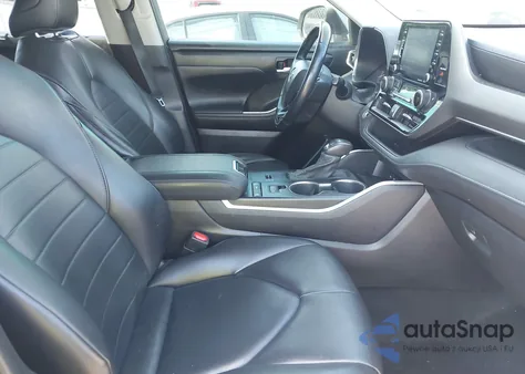 2021 Toyota Highlander Xle из США, поврежденный, VIN 5TDGZRAH0MS522675